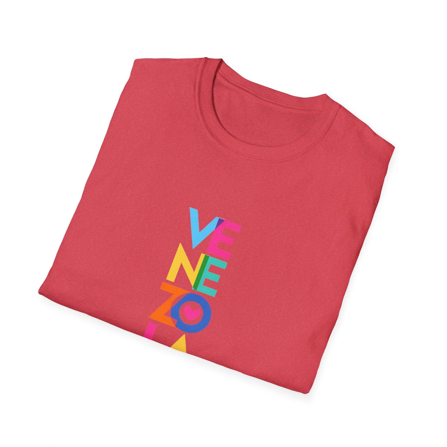 Venezolana Vertical Color Block T-Shirt | Venezuela Pride