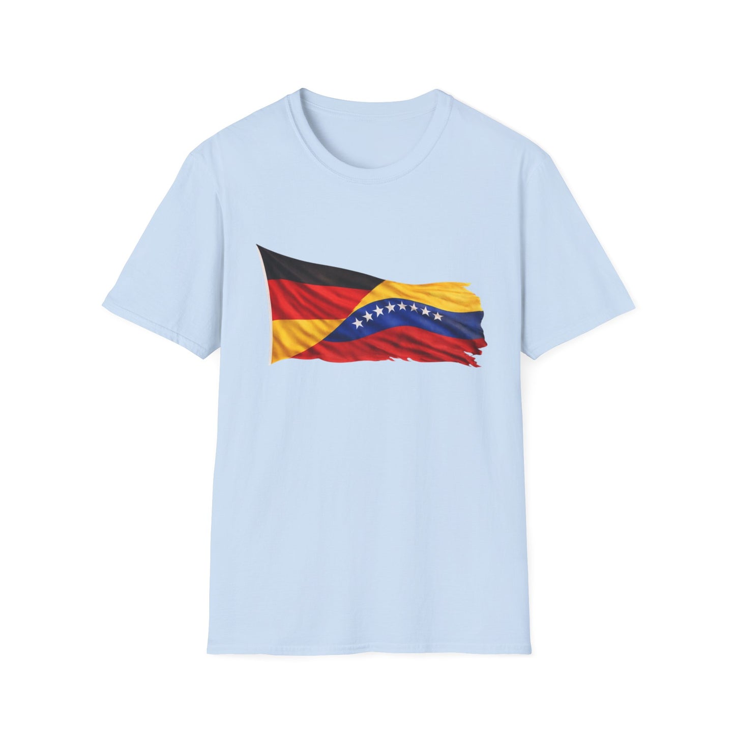 Venezuela Germany Flag Wave T-Shirt