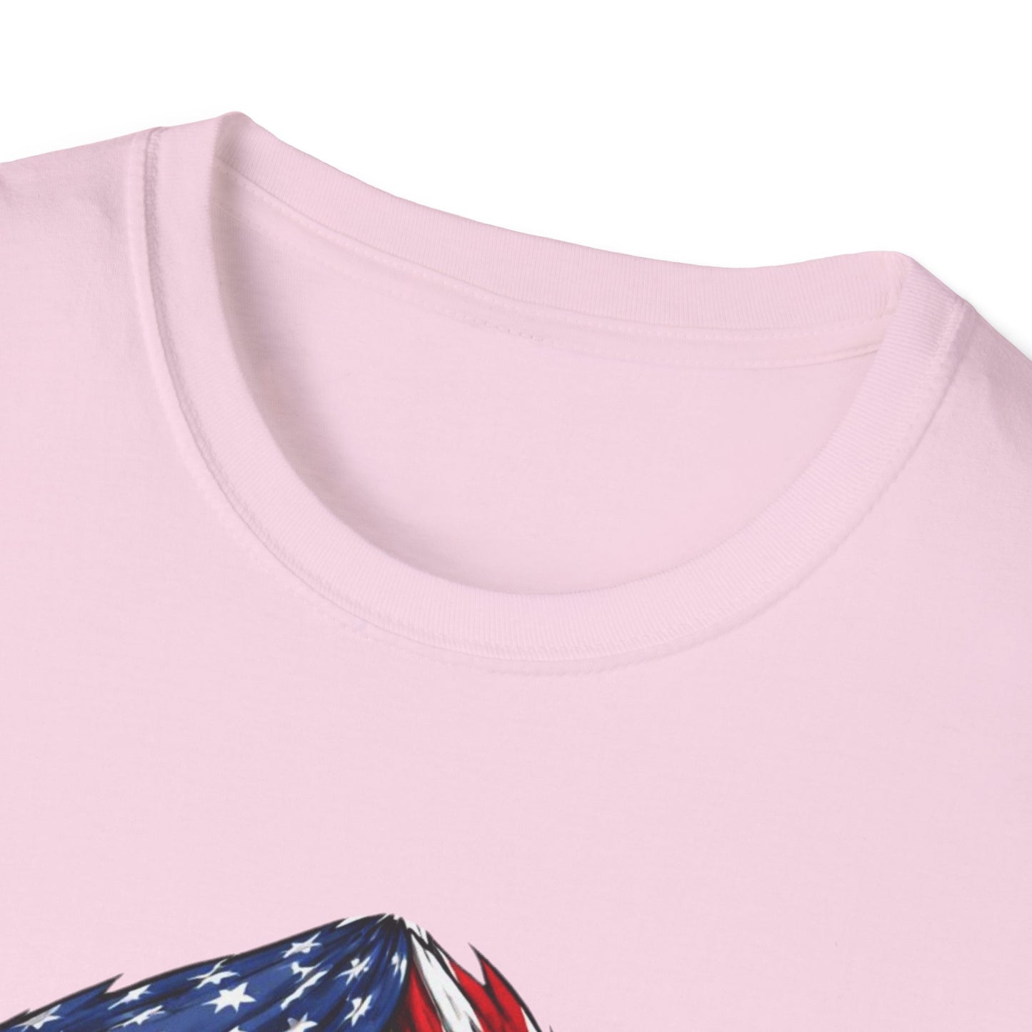 Venezuelan Flag Reveal T-Shirt | USA Flag Ripped Chest Design