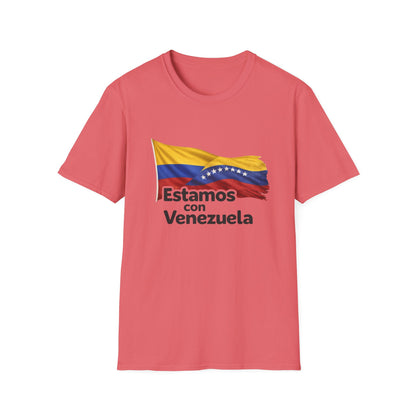 Colombia Estamos con Venezuela T-Shirt | Venezuelan Flag, Patriotic Shirt