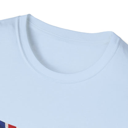 Venezuelan-British Flag T-Shirt — Dual Heritage Waving Flag Tee