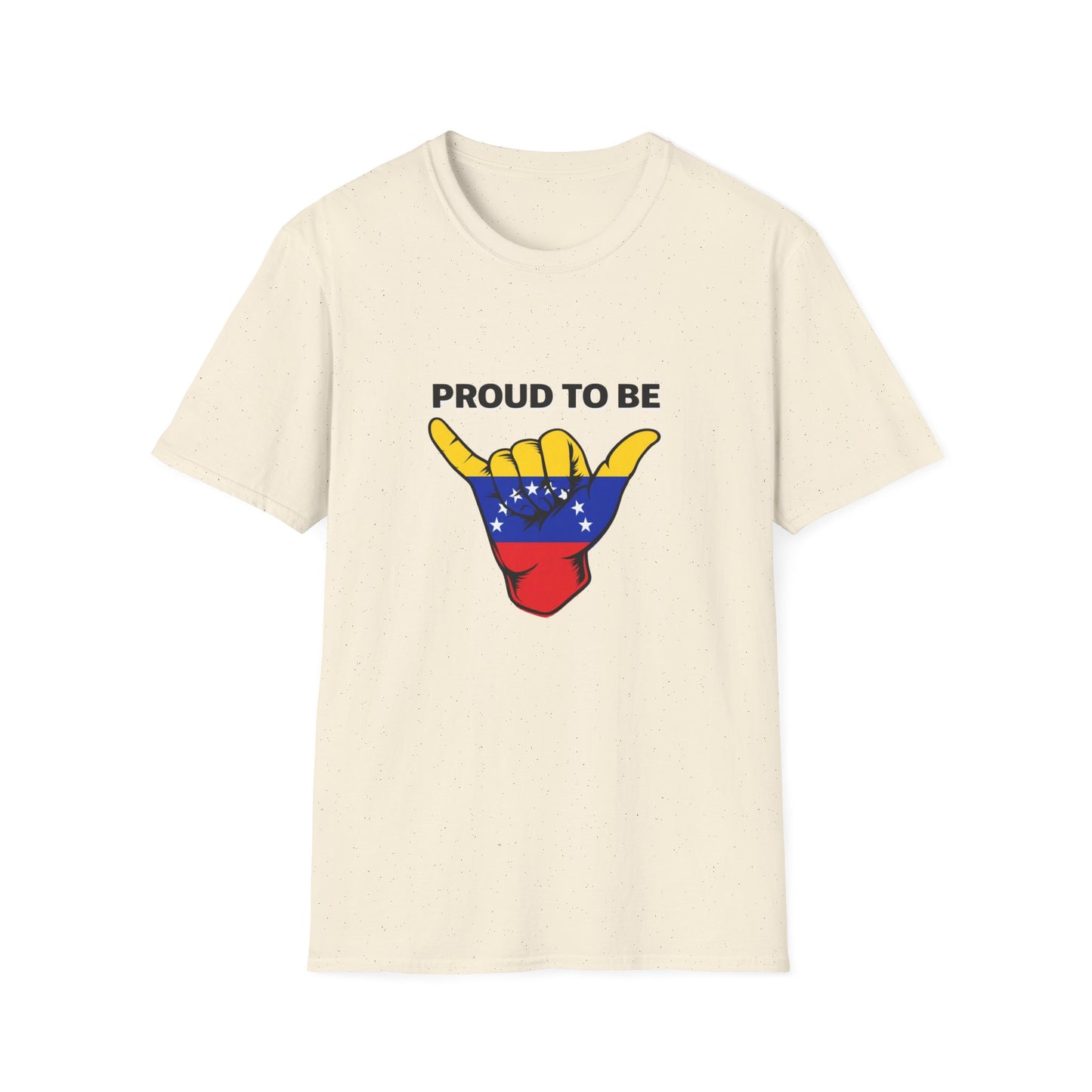 Proud to be Venezuelan T-Shirt | Venezuela Flag Shaka Graphic