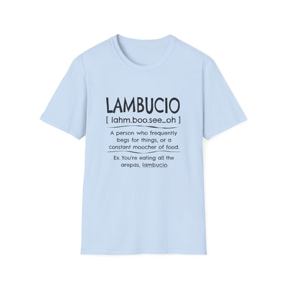 Lambucio definition T-Shirt | Funny Foodie Phrase Tee