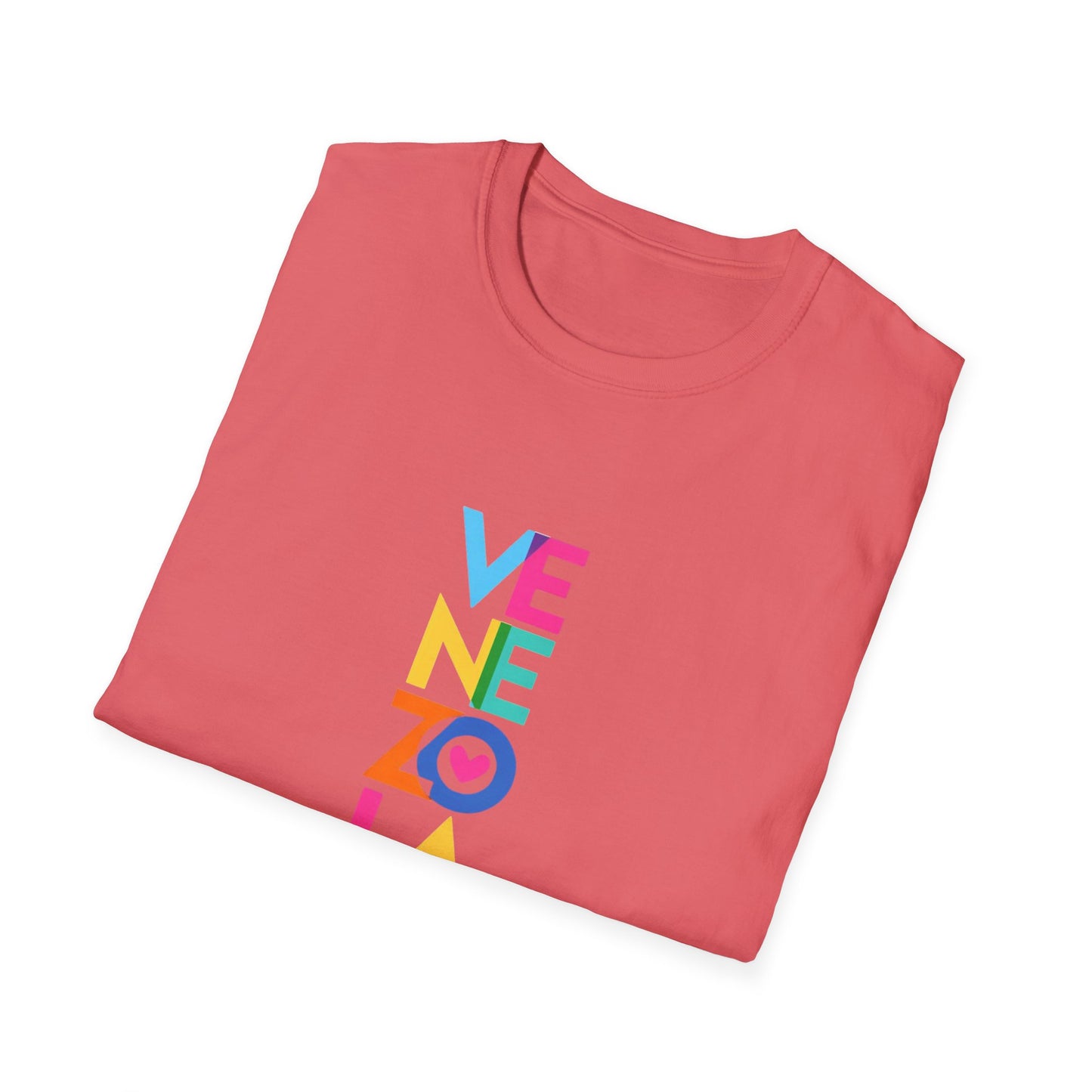 Venezolana Vertical Color Block T-Shirt | Venezuela Pride