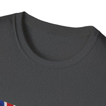 Venezuelan-British Flag T-Shirt — Dual Heritage Waving Flag Tee