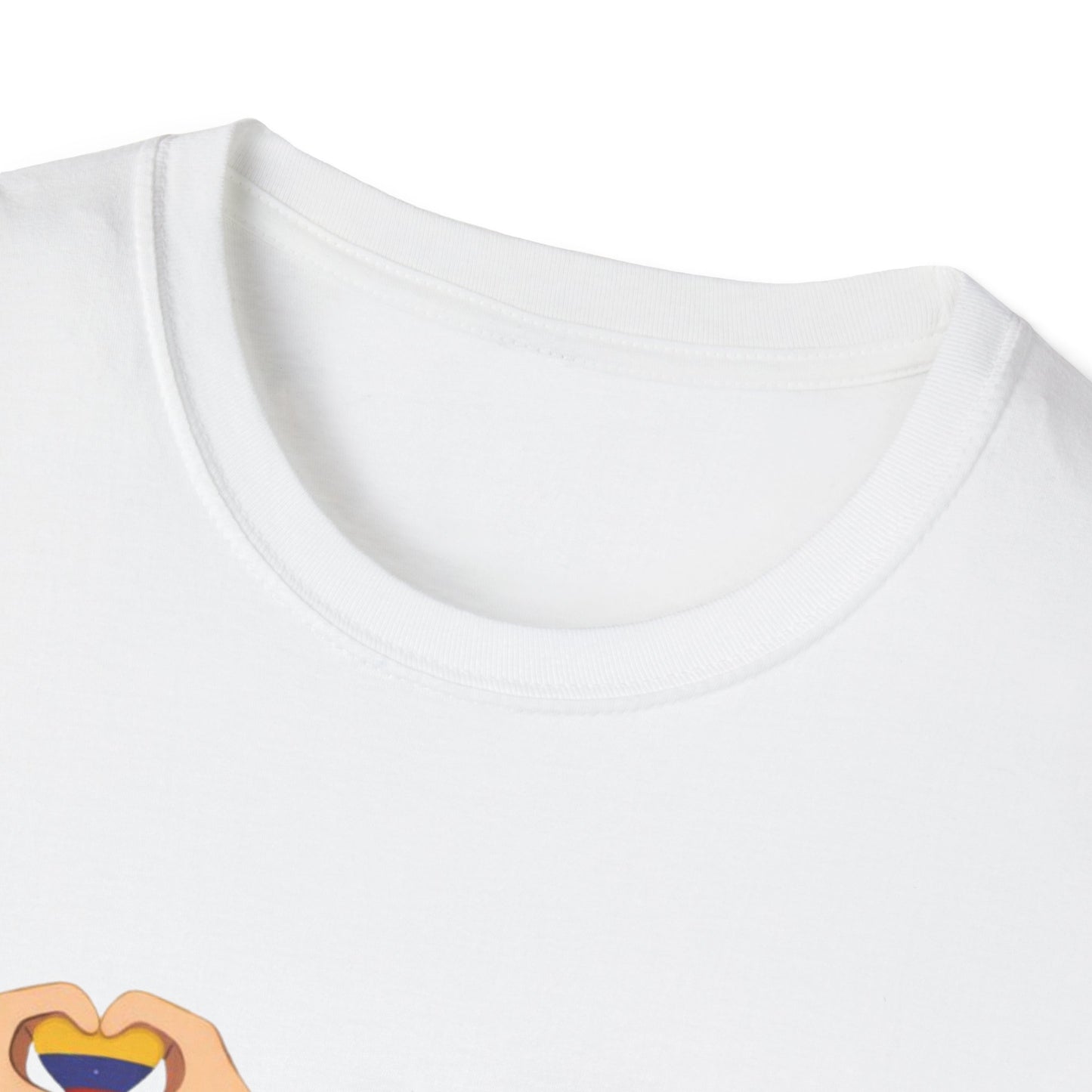 We're with you Venezuela T-Shirt | Heart Hands, Support, Venezuelan Colors