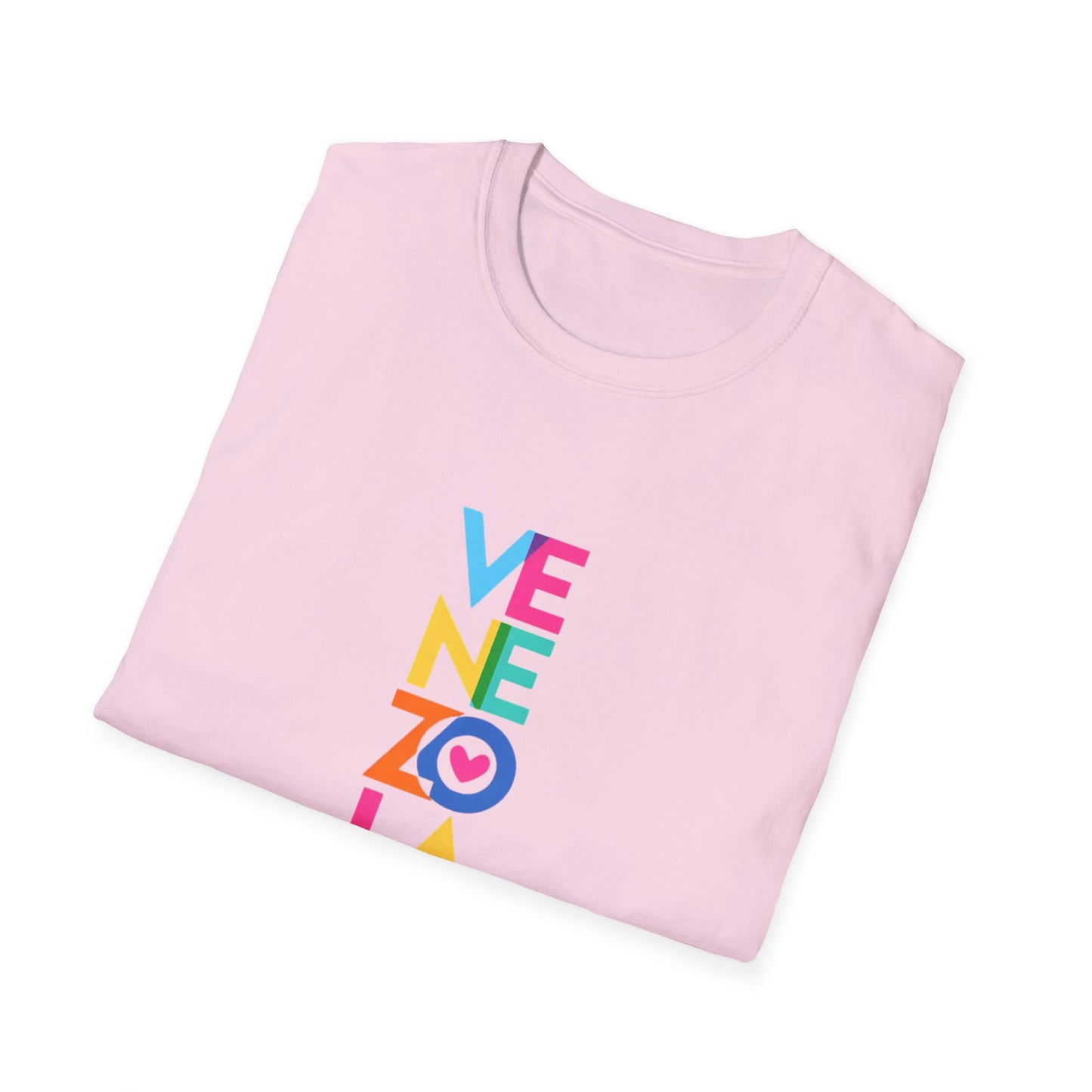 Venezolana Vertical Color Block T-Shirt | Venezuela Pride