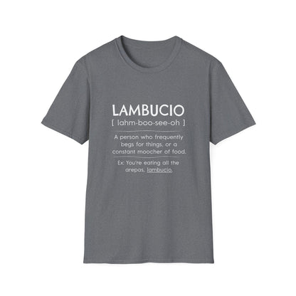 Lambucio definition T-Shirt | Funny Foodie Phrase Tee