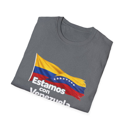 Colombia Estamos con Venezuela T-Shirt | Venezuelan Flag, Patriotic Shirt