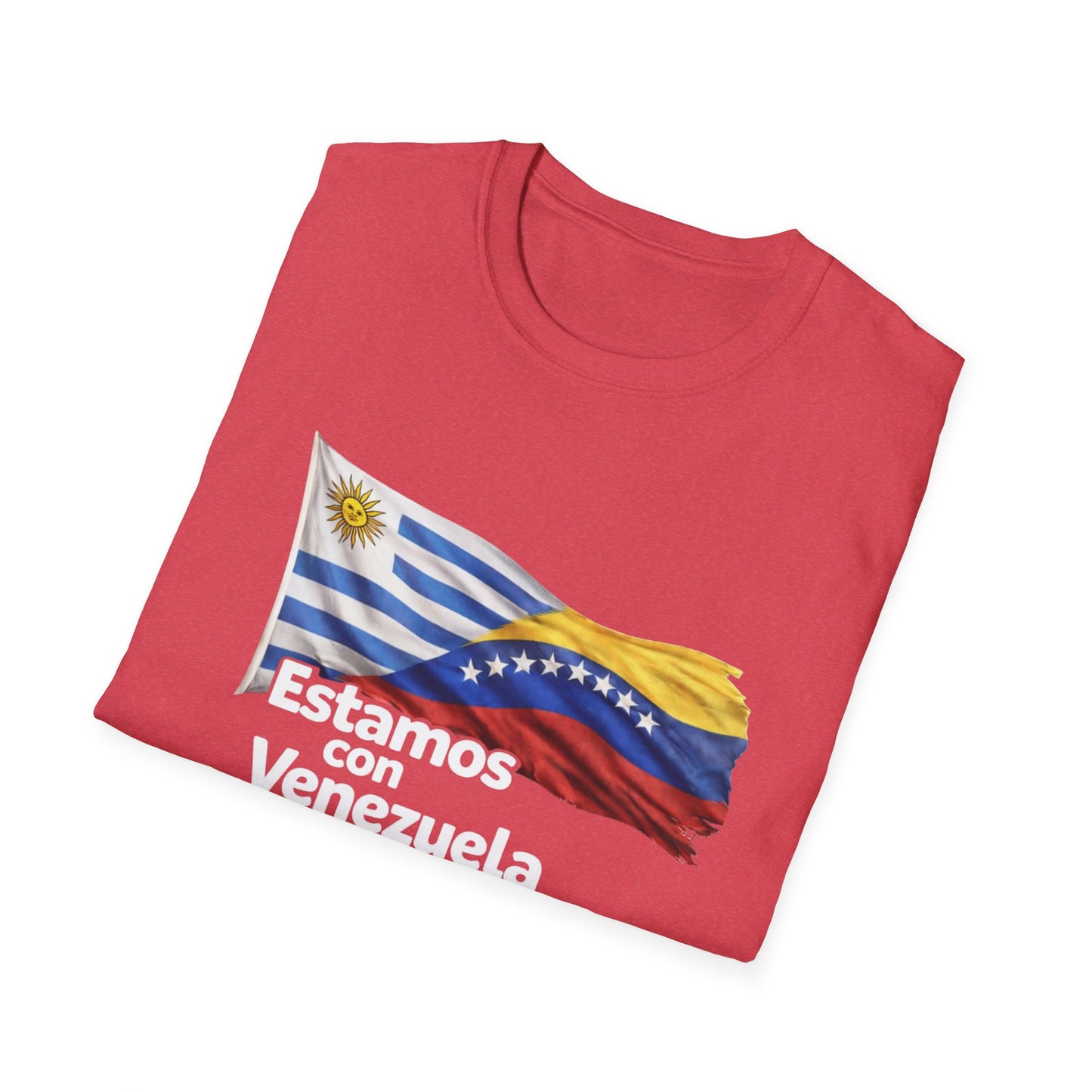 Uruguay Estamos con Venezuela T-Shirt | Venezuelan flag design, solidarity tee