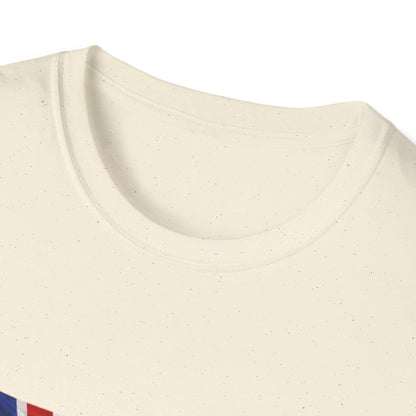Venezuelan-British Flag T-Shirt — Dual Heritage Waving Flag Tee