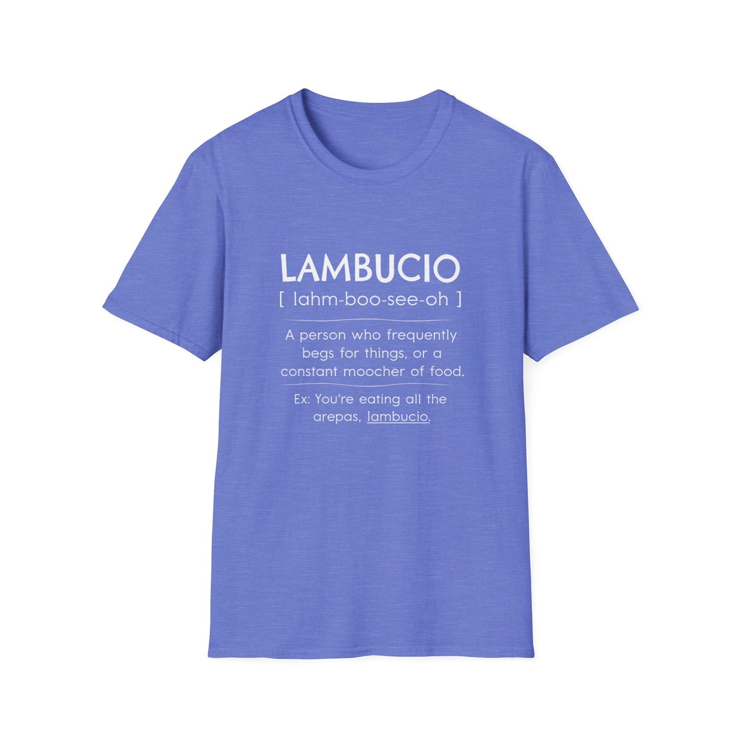 Lambucio definition T-Shirt | Funny Foodie Phrase Tee