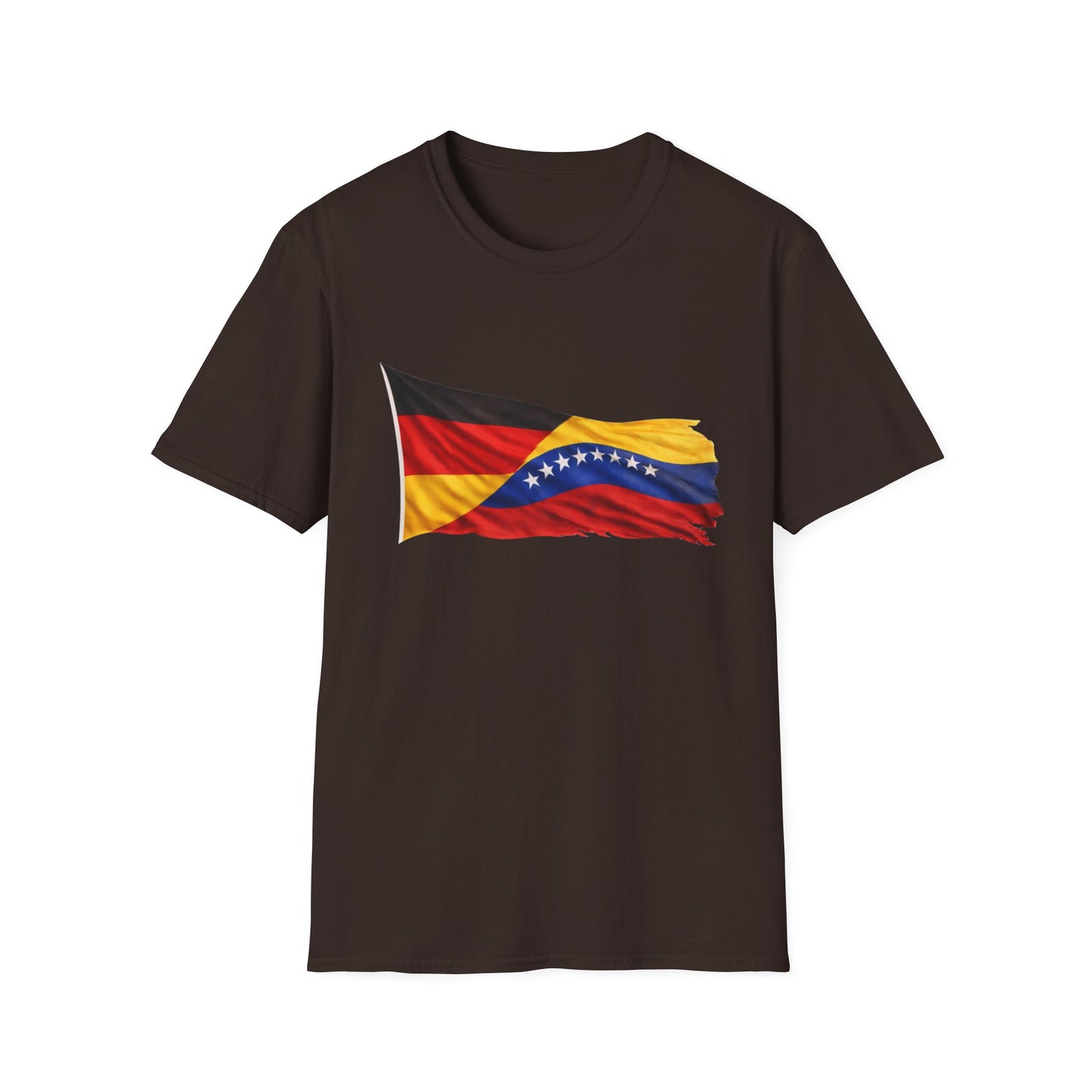 Venezuela Germany Flag Wave T-Shirt