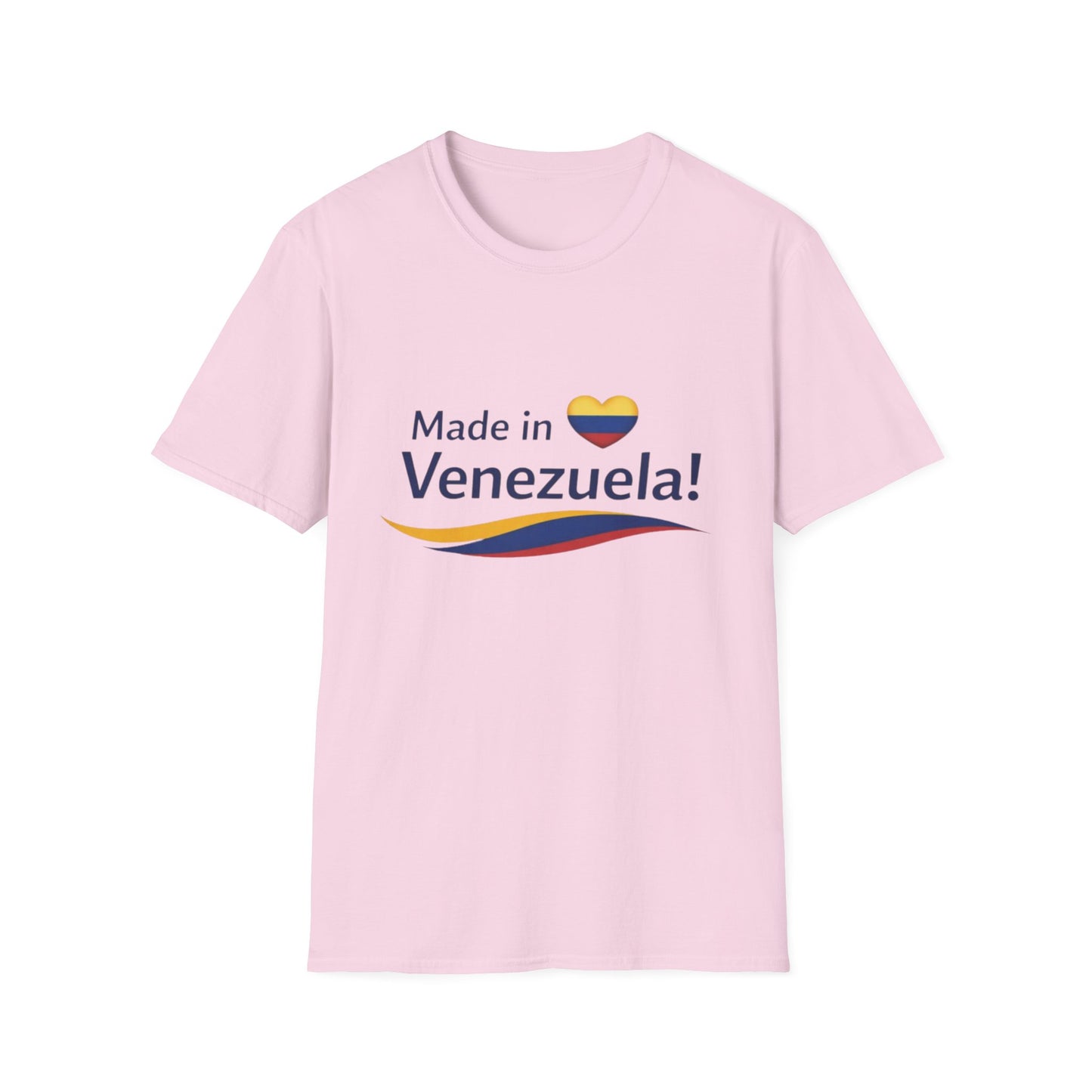 Made in Venezuela T-Shirt | Venezuela Flag Heart, Venezuelan Pride