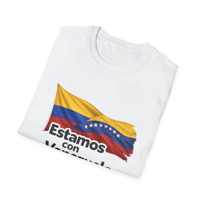 Colombia Estamos con Venezuela T-Shirt | Venezuelan Flag, Patriotic Shirt