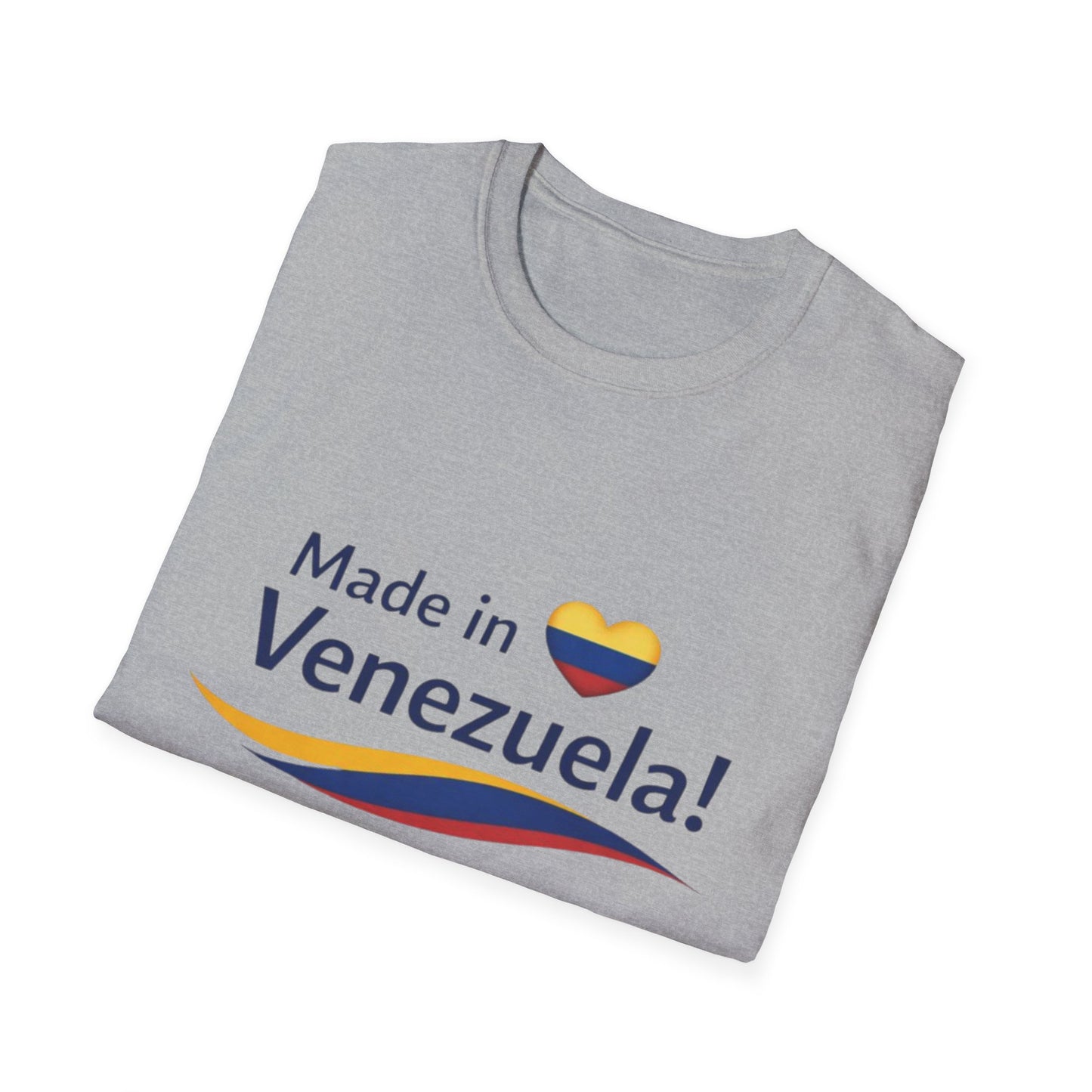 Made in Venezuela T-Shirt | Venezuela Flag Heart, Venezuelan Pride