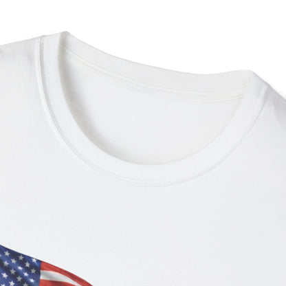 USA We Stand With Venezuela T-Shirt | US and Venezuela Flag Solidarity