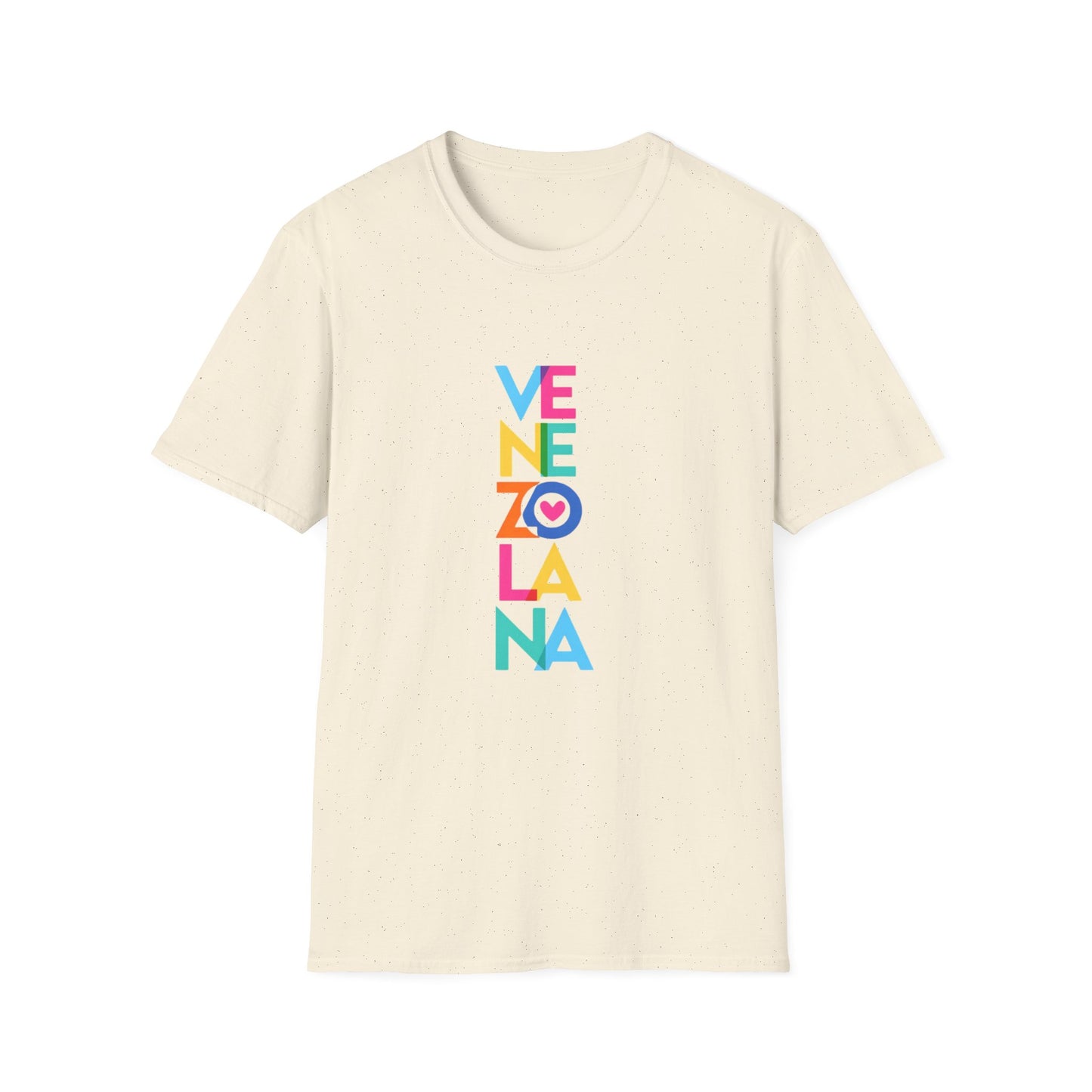 Venezolana Vertical Color Block T-Shirt | Venezuela Pride