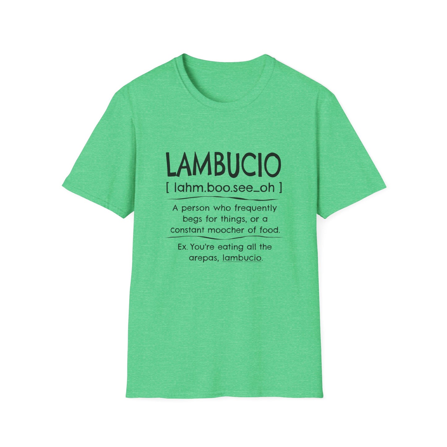 Lambucio definition T-Shirt | Funny Foodie Phrase Tee