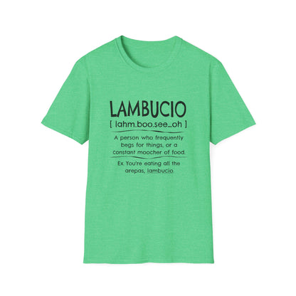 Lambucio definition T-Shirt | Funny Foodie Phrase Tee