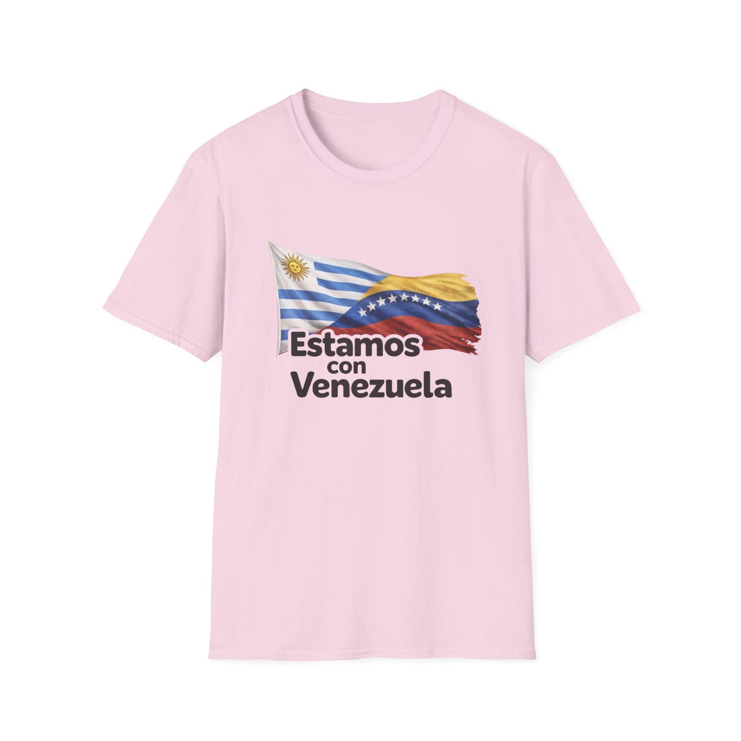 Uruguay Estamos con Venezuela T-Shirt | Venezuelan flag design, solidarity tee