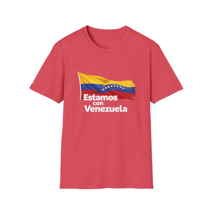Colombia Estamos con Venezuela T-Shirt | Venezuelan Flag, Patriotic Shirt