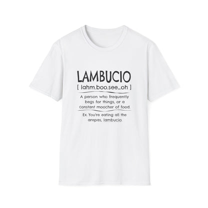 Lambucio definition T-Shirt | Funny Foodie Phrase Tee