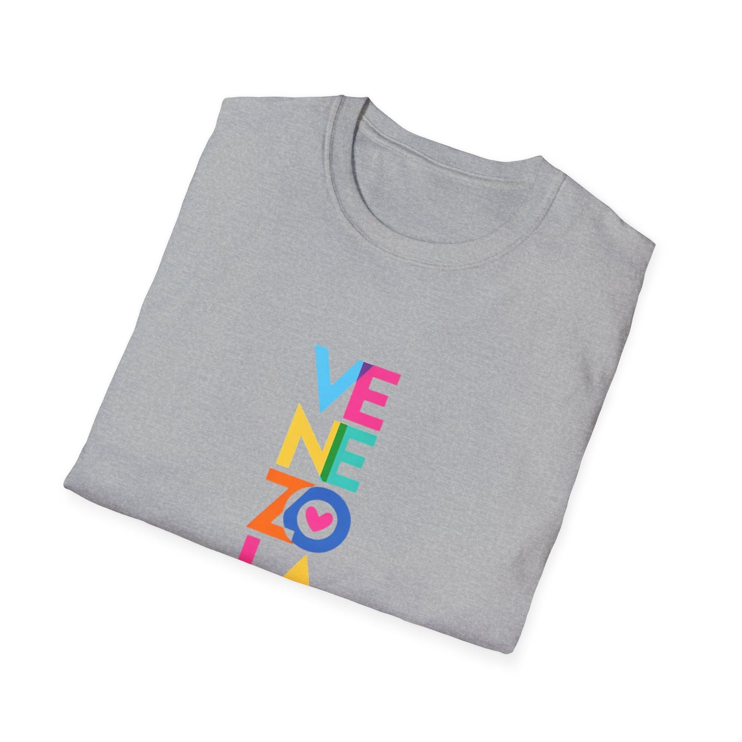Venezolana Vertical Color Block T-Shirt | Venezuela Pride