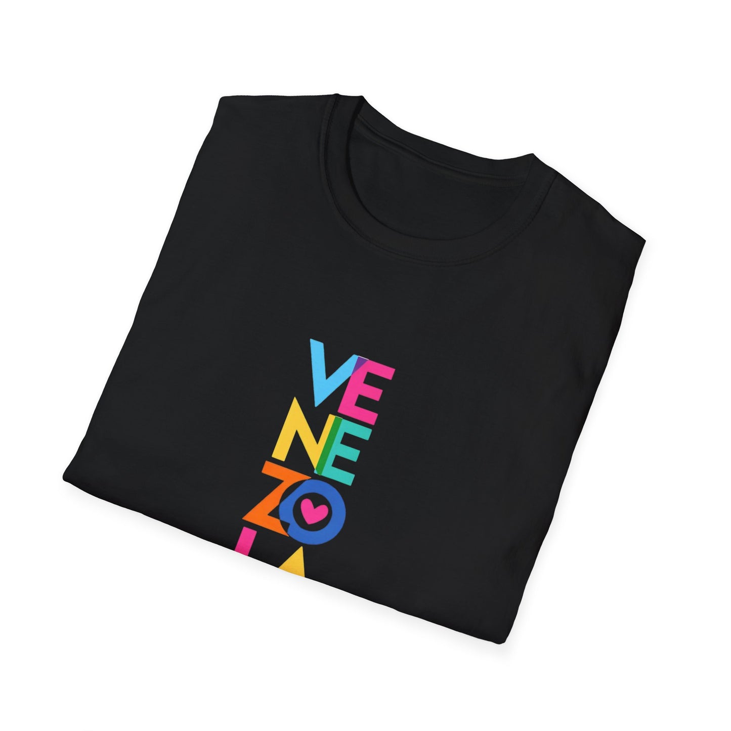 Venezolana Vertical Color Block T-Shirt | Venezuela Pride