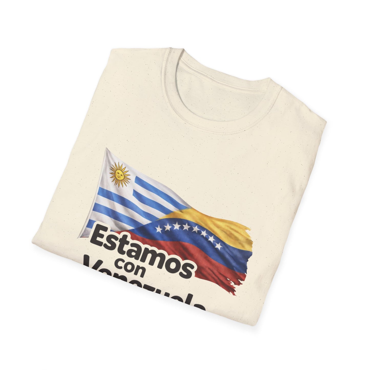 Uruguay Estamos con Venezuela T-Shirt | Venezuelan flag design, solidarity tee
