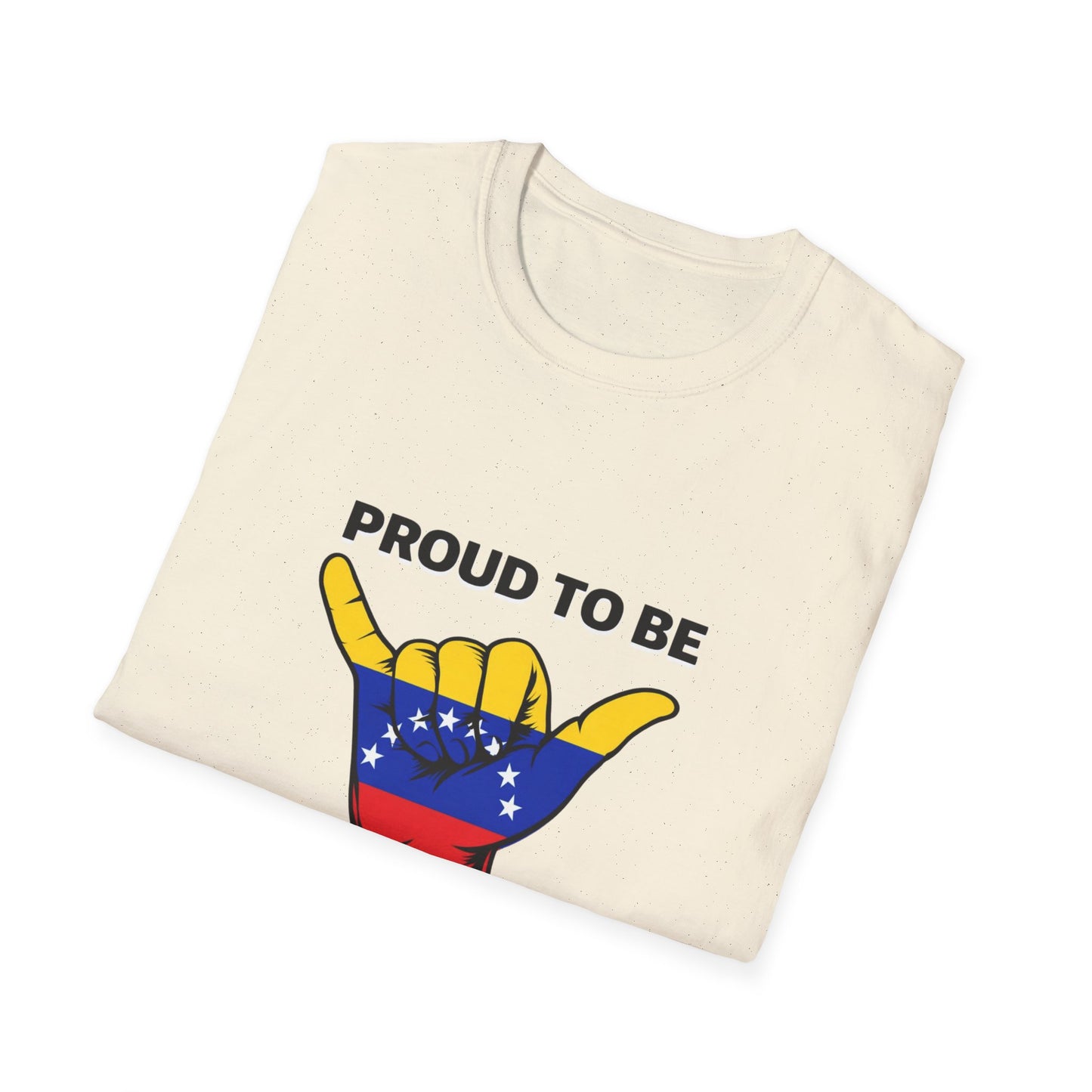 Proud to be Venezuelan T-Shirt | Venezuela Flag Shaka Graphic