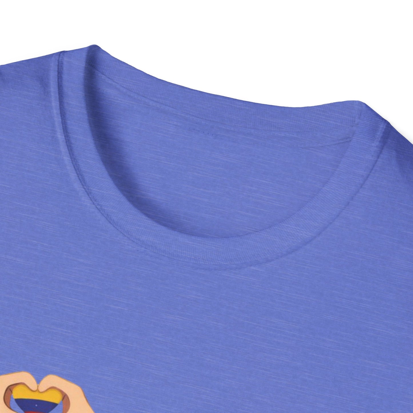 We're with you Venezuela T-Shirt | Heart Hands, Support, Venezuelan Colors