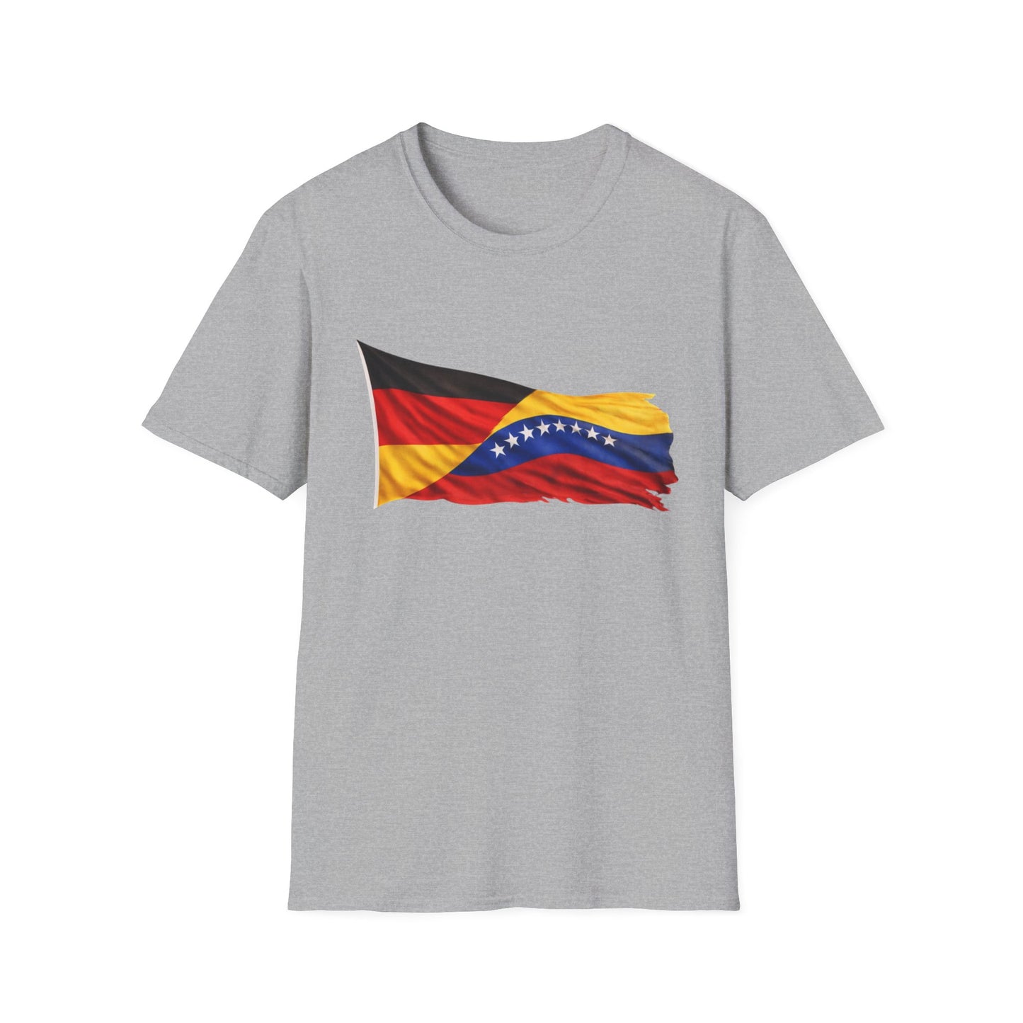 Venezuela Germany Flag Wave T-Shirt
