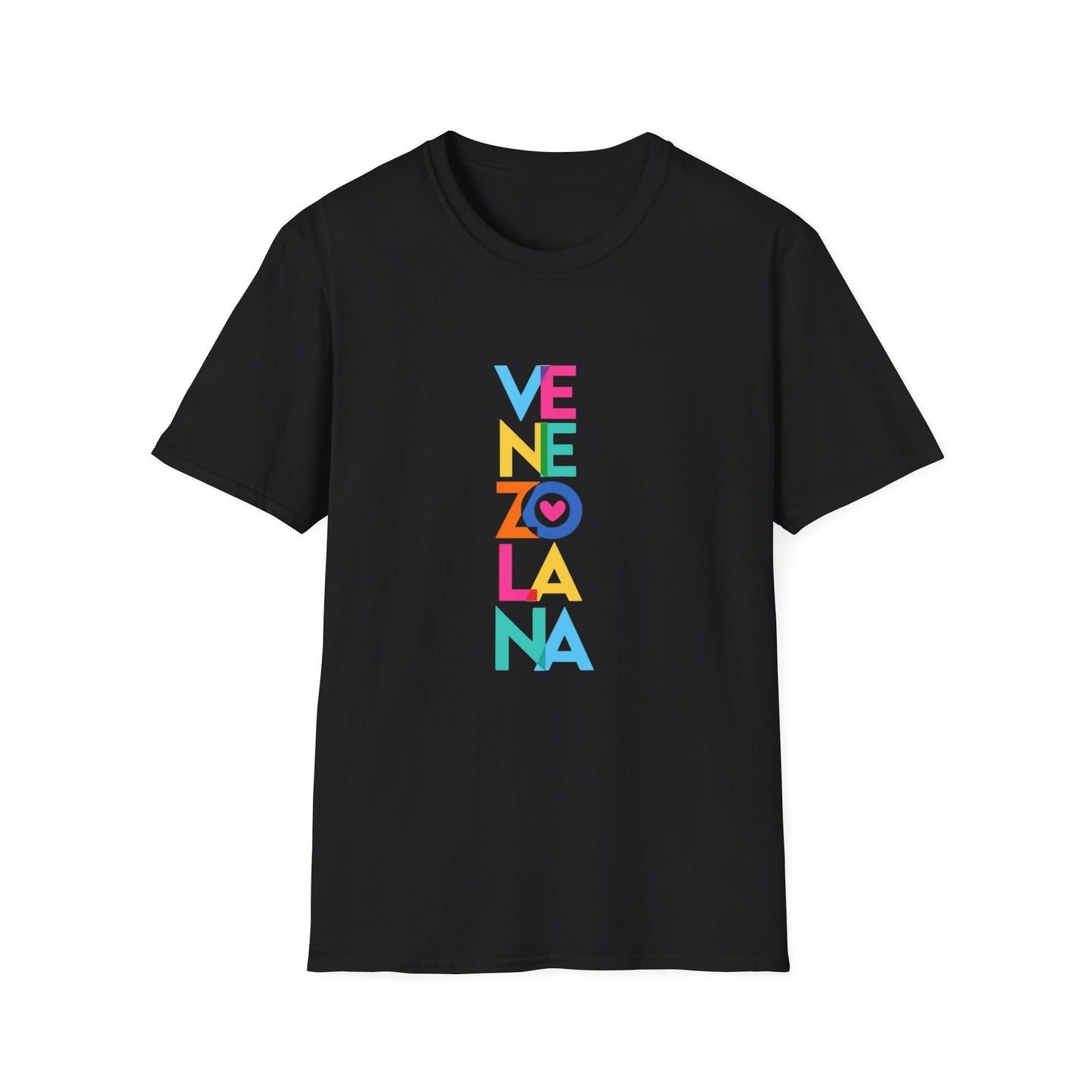 Venezolana Vertical Color Block T-Shirt | Venezuela Pride