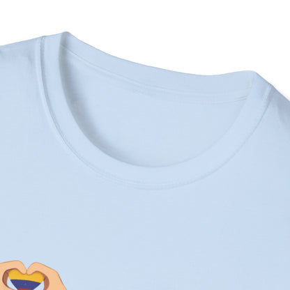 Estamos Contigo Venezuela T-Shirt | Heart Hands, Spanish Support Tee