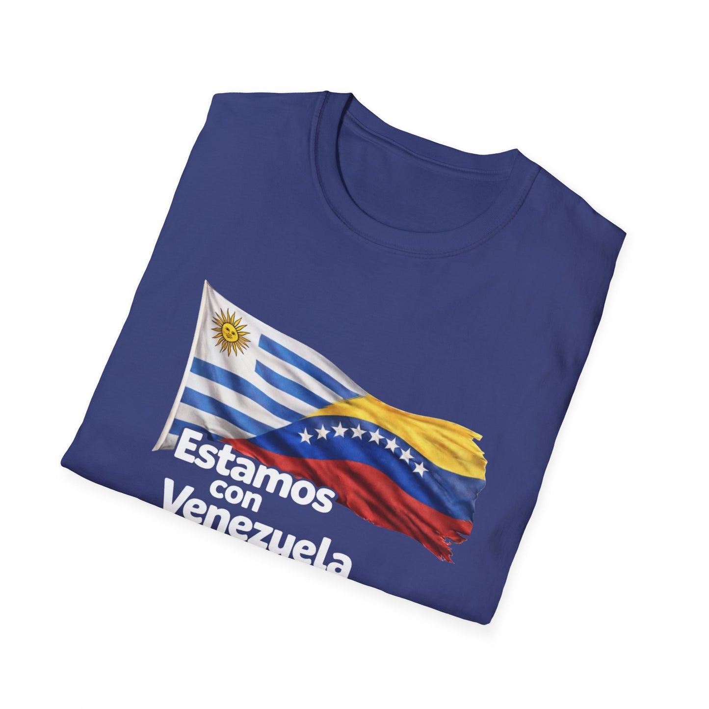 Uruguay Estamos con Venezuela T-Shirt | Venezuelan flag design, solidarity tee