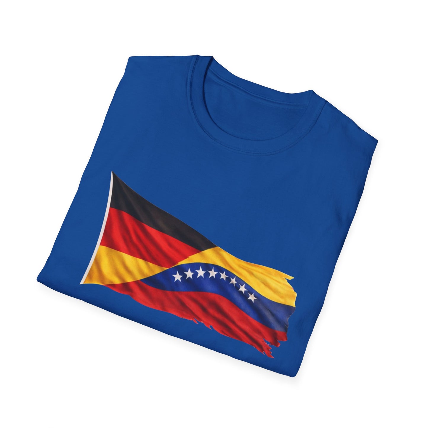 Venezuela Germany Flag Wave T-Shirt