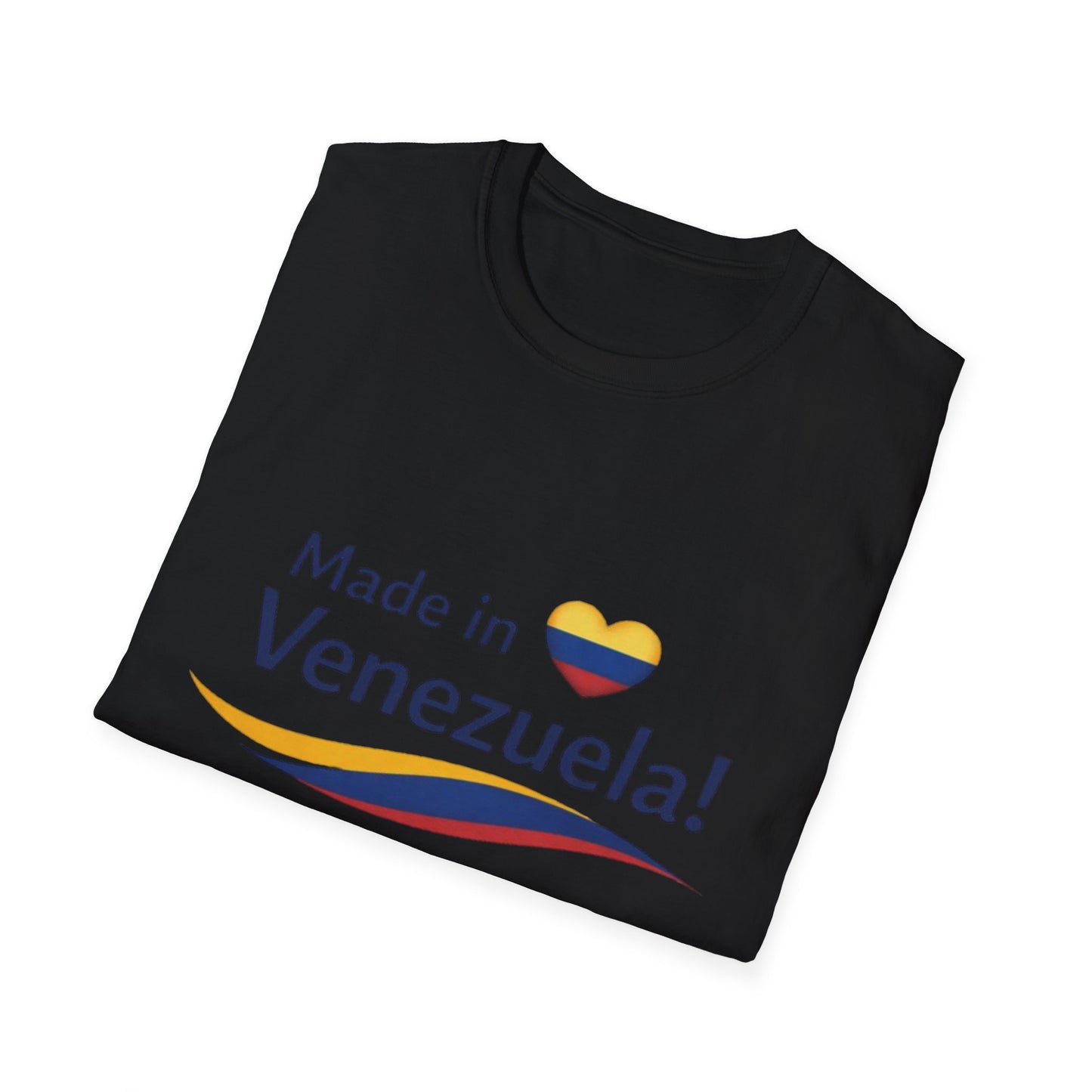 Made in Venezuela T-Shirt | Venezuela Flag Heart, Venezuelan Pride