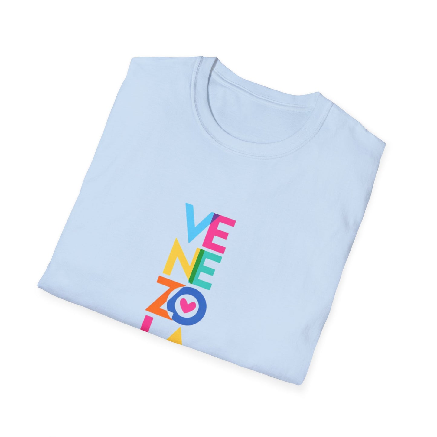 Venezolana Vertical Color Block T-Shirt | Venezuela Pride