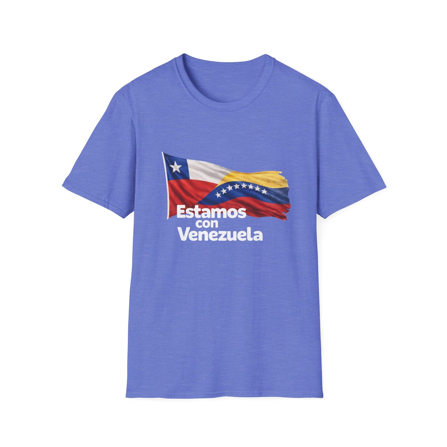 Chile Estamos con Venezuela T-Shirt | Venezuelan Flag Support Tee