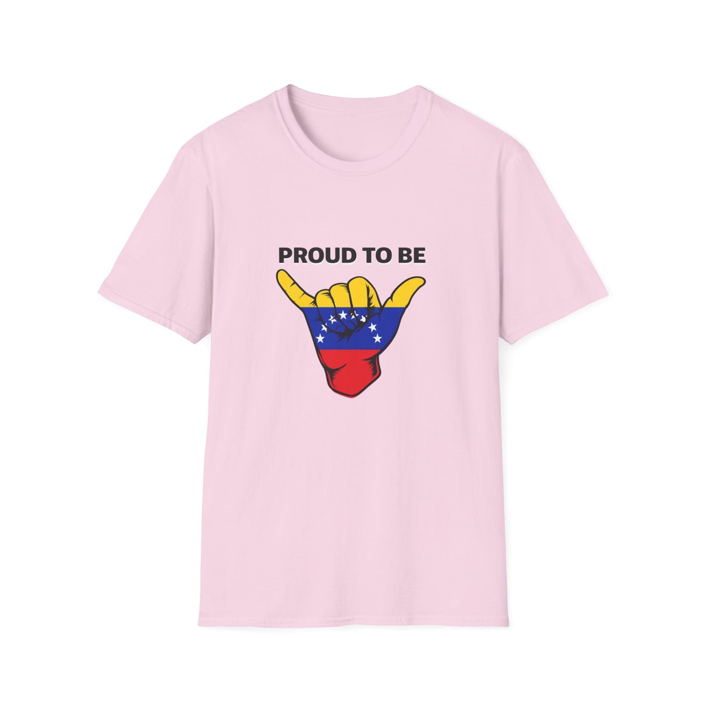 Proud to be Venezuelan T-Shirt | Venezuela Flag Shaka Graphic