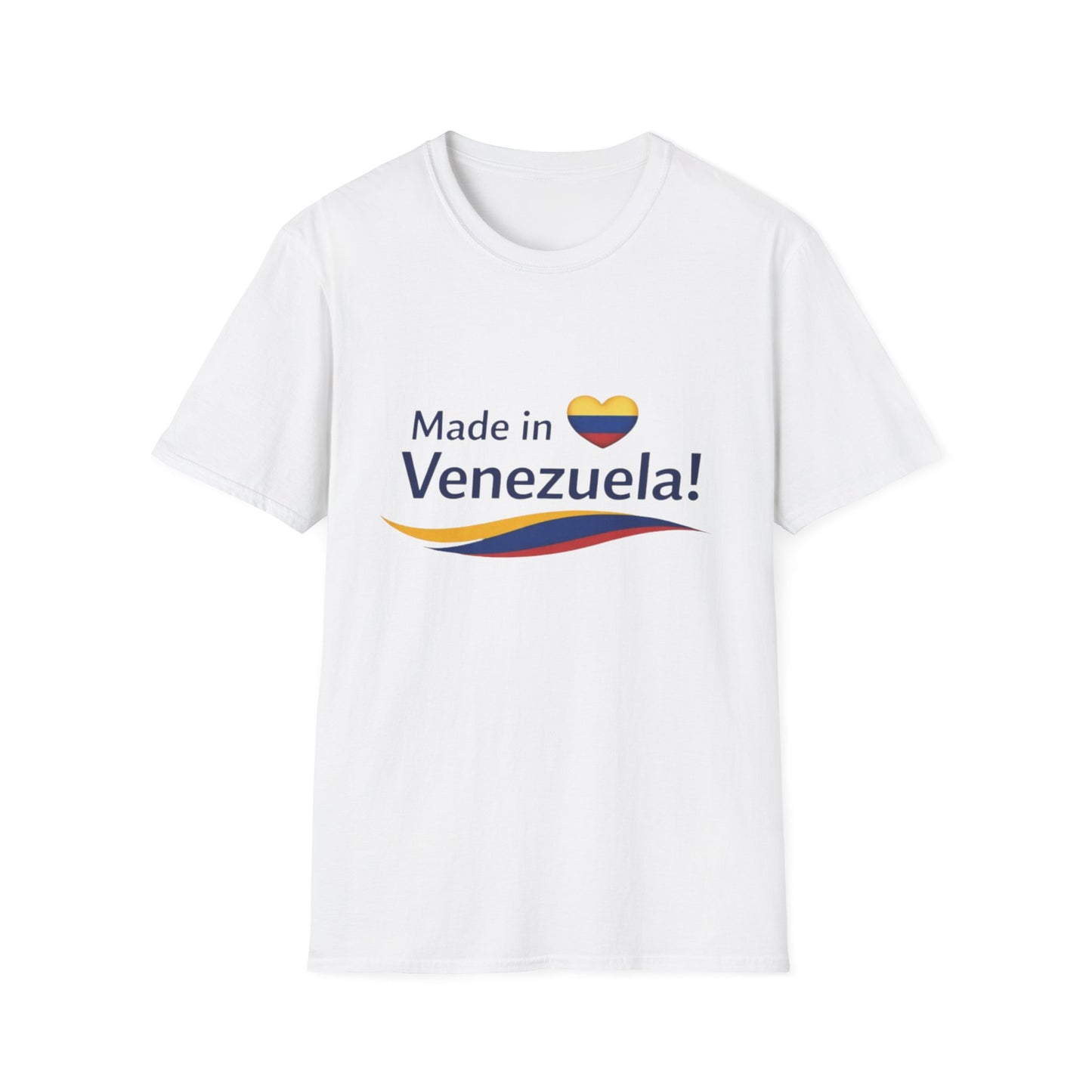 Made in Venezuela T-Shirt | Venezuela Flag Heart, Venezuelan Pride