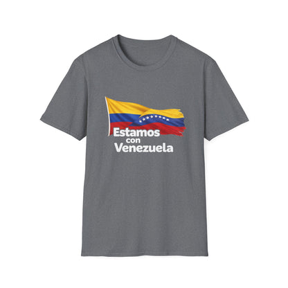 Colombia Estamos con Venezuela T-Shirt | Venezuelan Flag, Patriotic Shirt