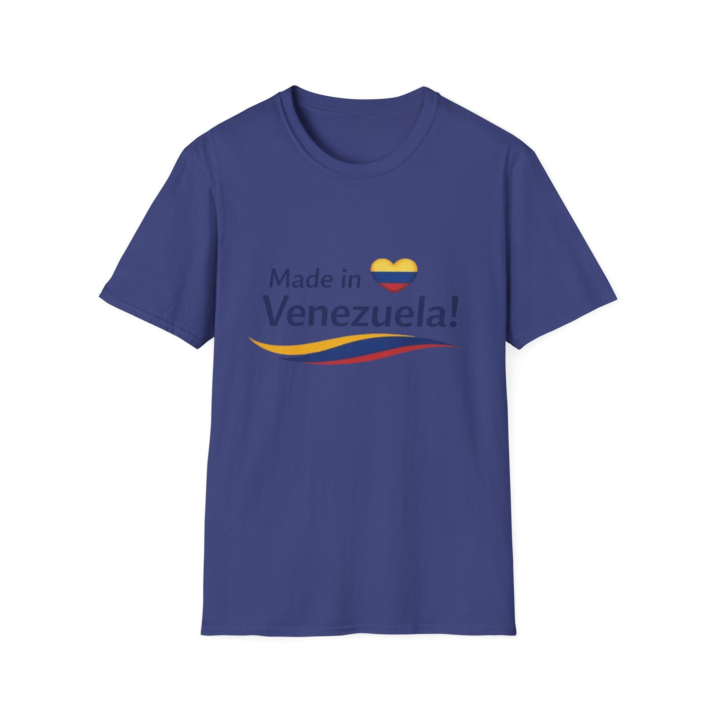 Made in Venezuela T-Shirt | Venezuela Flag Heart, Venezuelan Pride