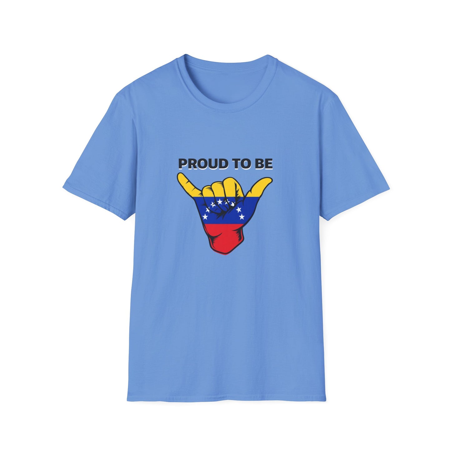 Proud to be Venezuelan T-Shirt | Venezuela Flag Shaka Graphic