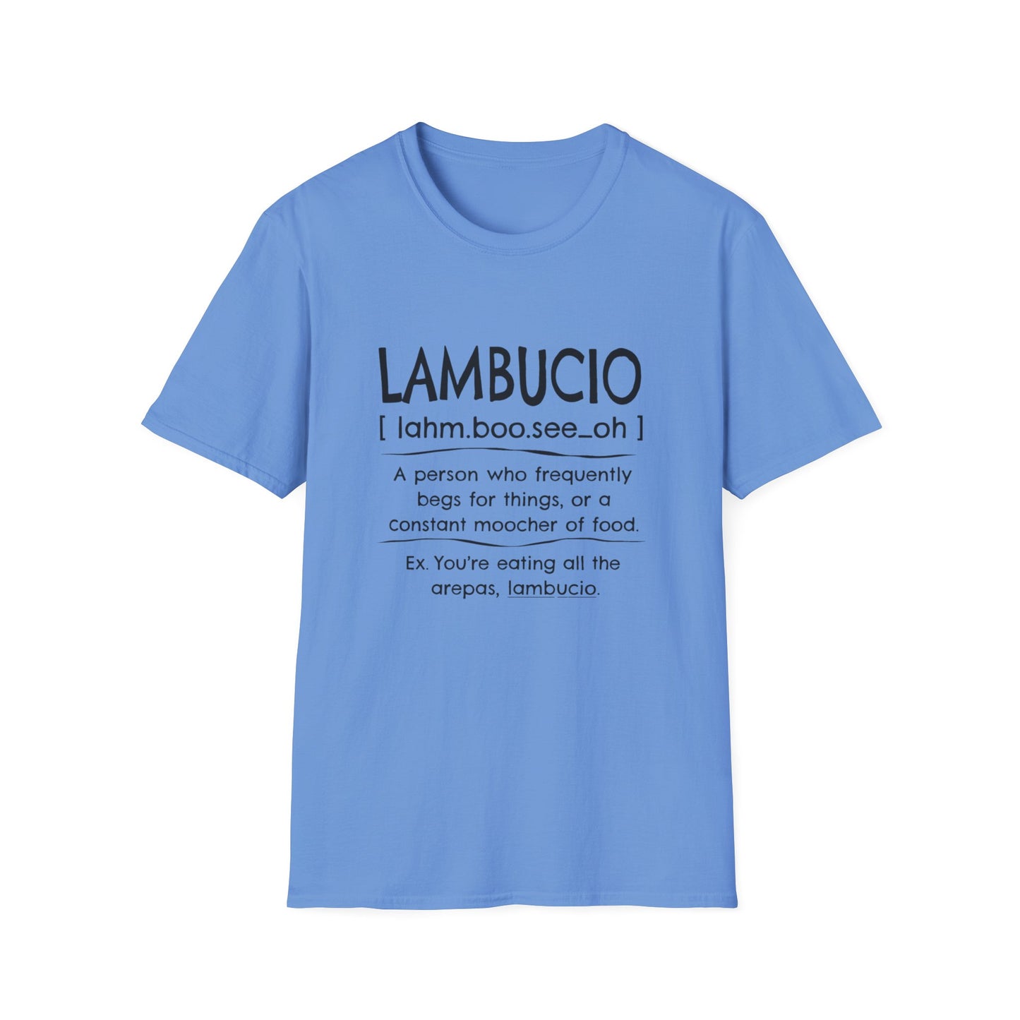 Lambucio definition T-Shirt | Funny Foodie Phrase Tee