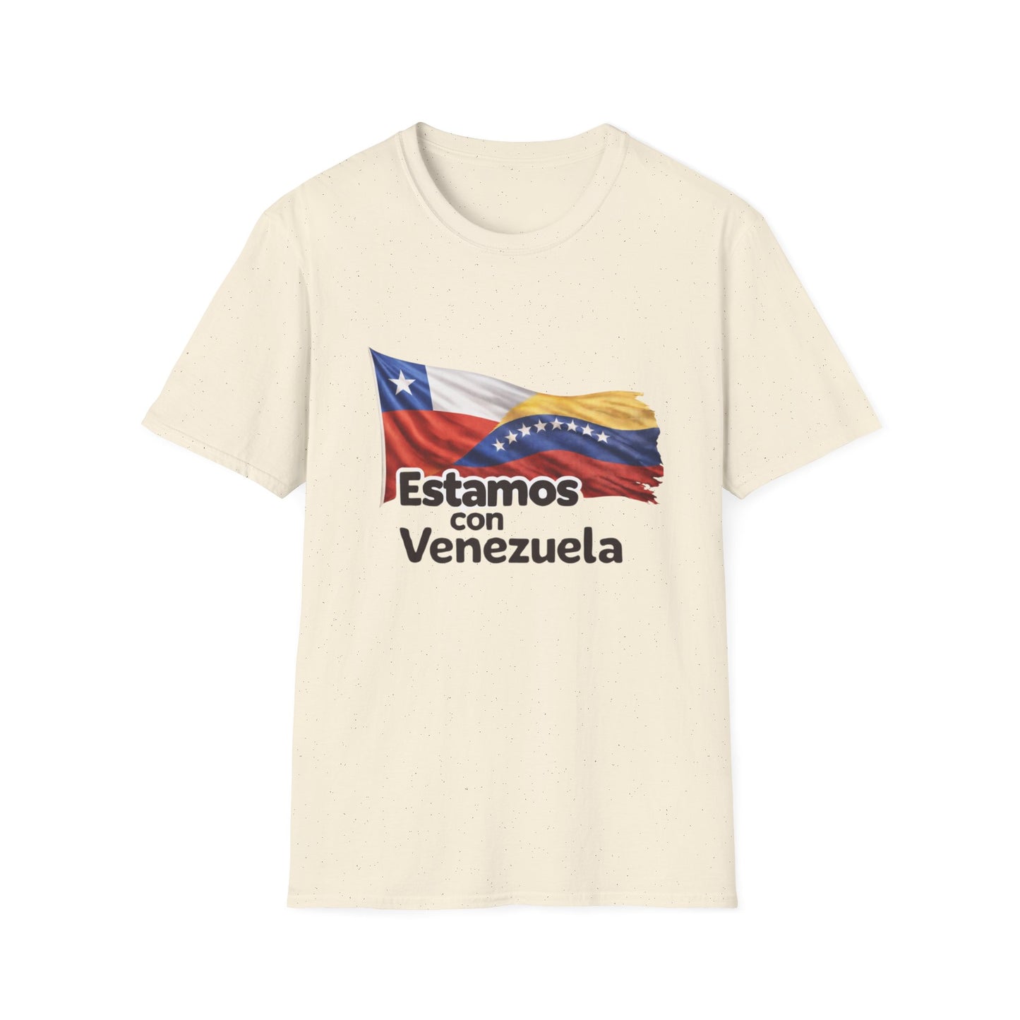 Chile Estamos con Venezuela T-Shirt | Venezuelan Flag Support Tee