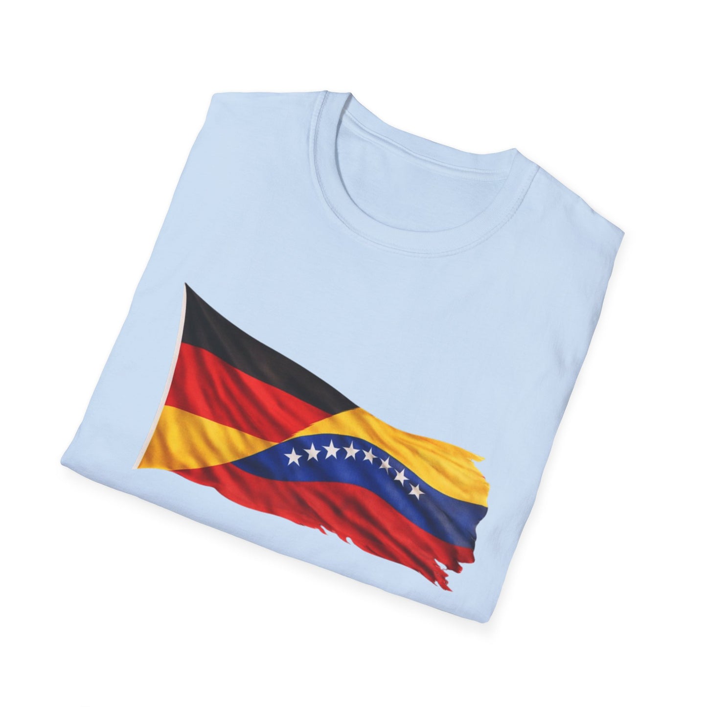 Venezuela Germany Flag Wave T-Shirt