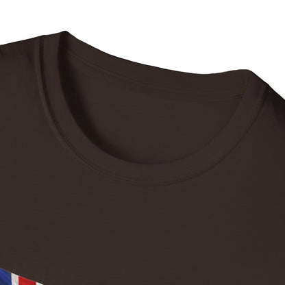 Venezuelan-British Flag T-Shirt — Dual Heritage Waving Flag Tee
