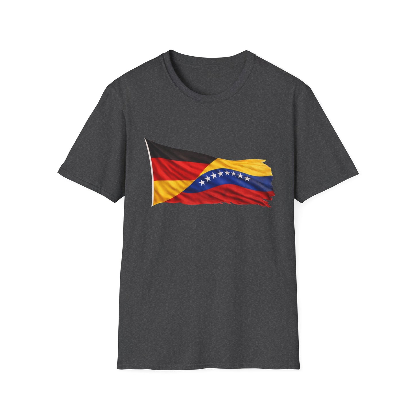Venezuela Germany Flag Wave T-Shirt